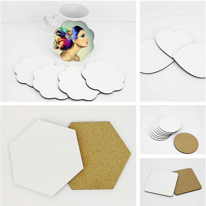100Pcs/Lot DIY Sublimation Bla - Coaster Sublimation Blank 리뷰 및 가격
