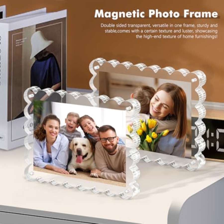 3Pack Magnetic Acrylic Picture - Photo Acrylic Block 리뷰 및 가격