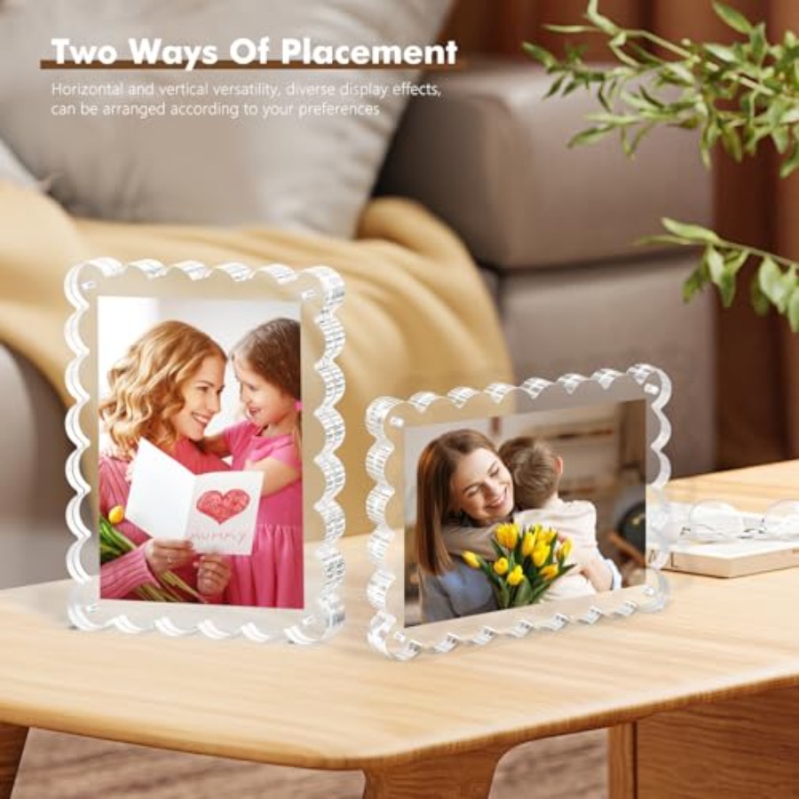 3Pack Magnetic Acrylic Picture - Photo Acrylic Block 리뷰 및 가격