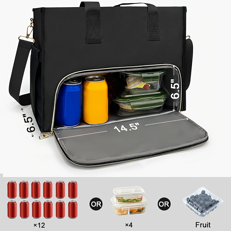 Oxford Lunch Bag for Women, La - Tote Bag Sublimation 리뷰 및 가격