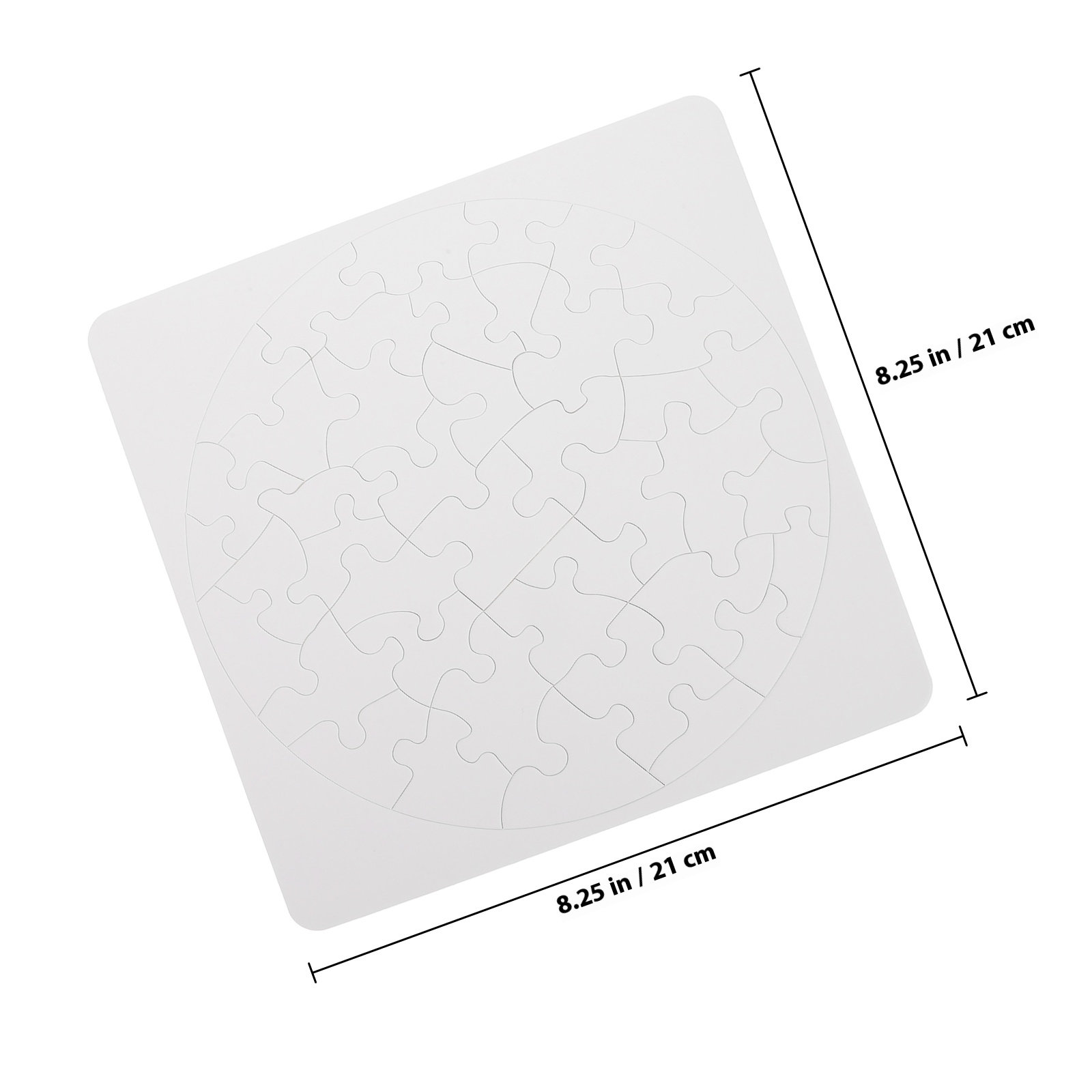 5 Sets Puzzle Sublimation Puzz - Puzzle Blank White 리뷰 및 가격