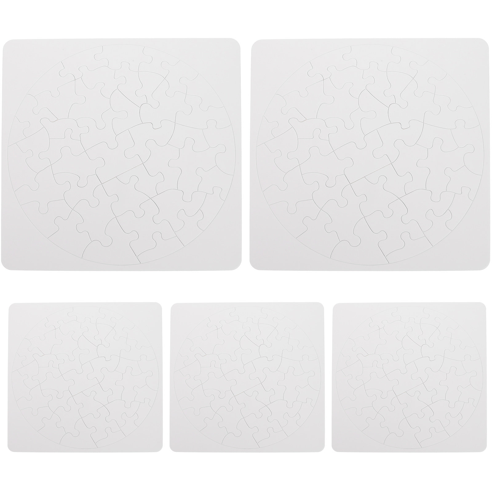 5 Sets Puzzle Sublimation Puzz - Puzzle Blank White 리뷰 및 가격