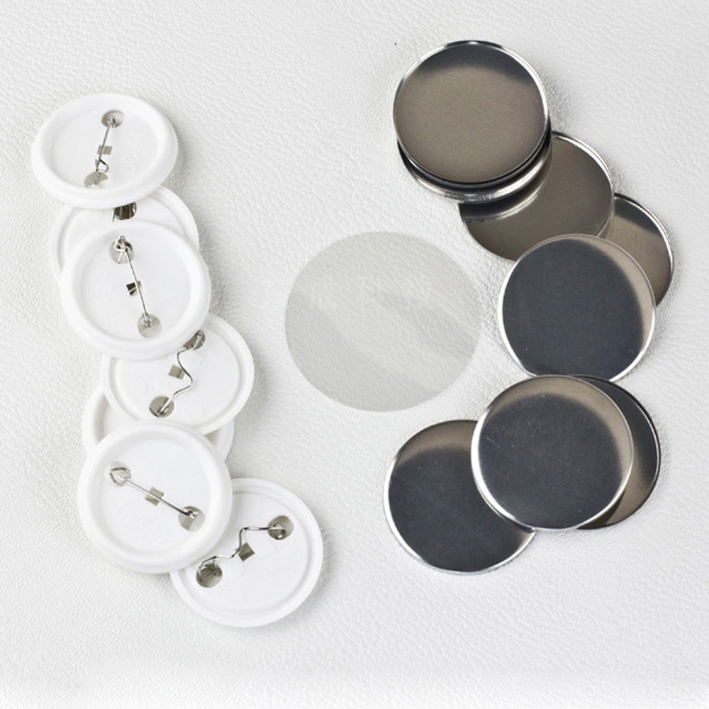 100Pcs/set Plastic Blank Badge - Button Badge Blank 리뷰 및 가격