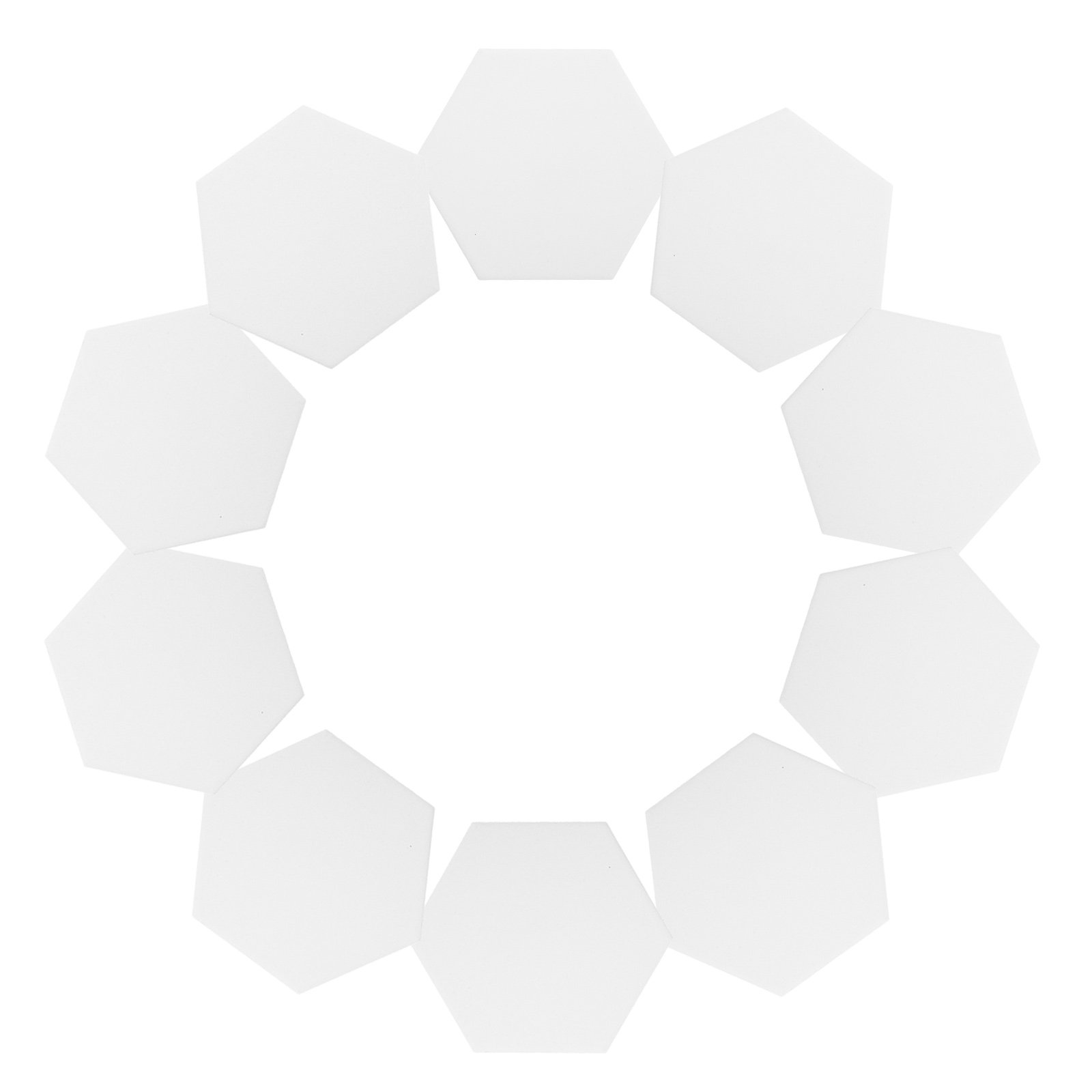 10Set White Hexagonal Ceramic  - Coaster Sublimation Blank 리뷰 및 가격