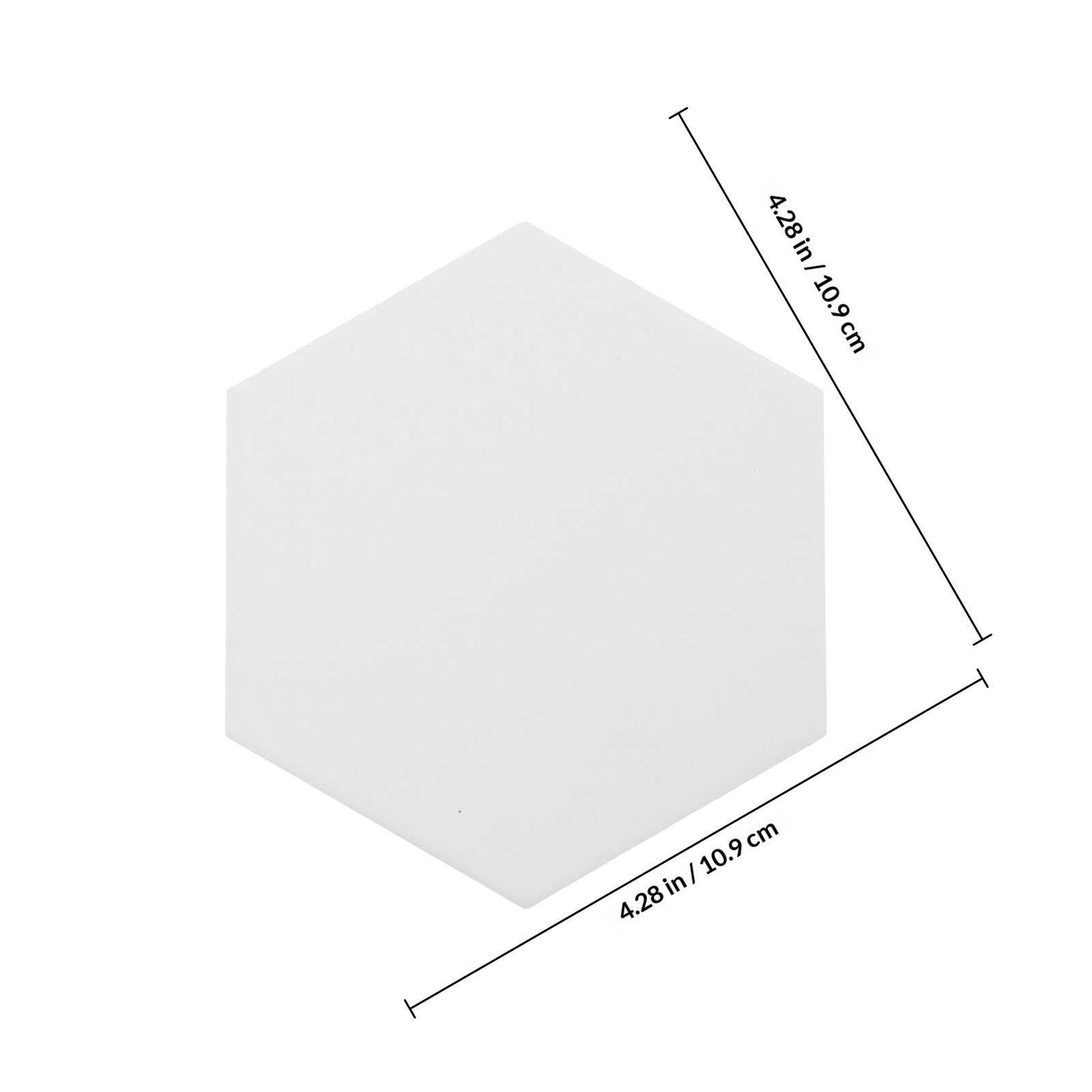 10Set White Hexagonal Ceramic  - Coaster Sublimation Blank 리뷰 및 가격