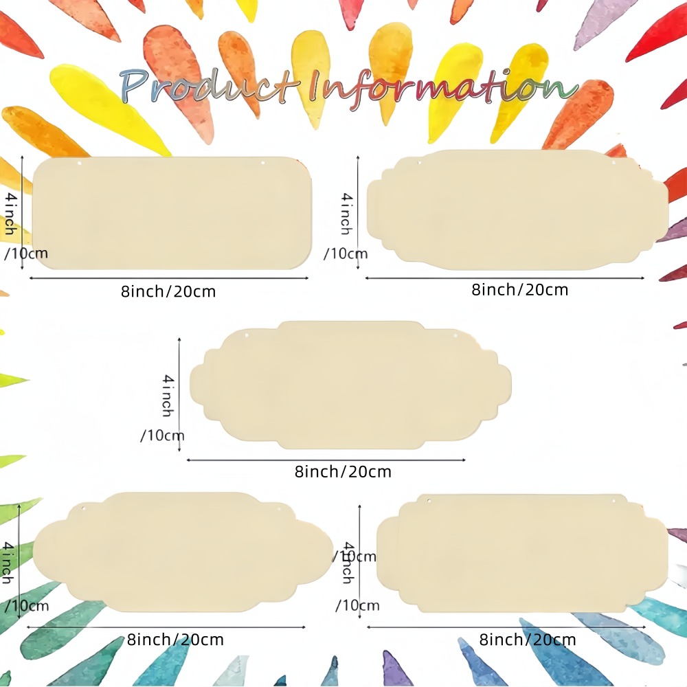 Blank Rectangle Oval Hanging W - Yard Sign Blank 리뷰 및 가격