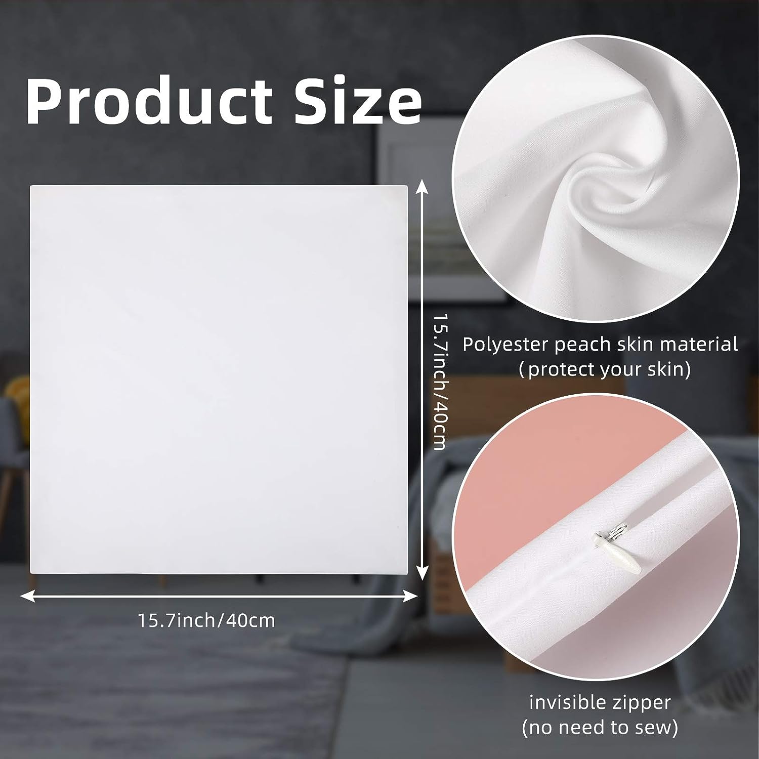 4Pcs Sublimation Blanks Throw  - Pillow Cover Sublimation 리뷰 및 가격