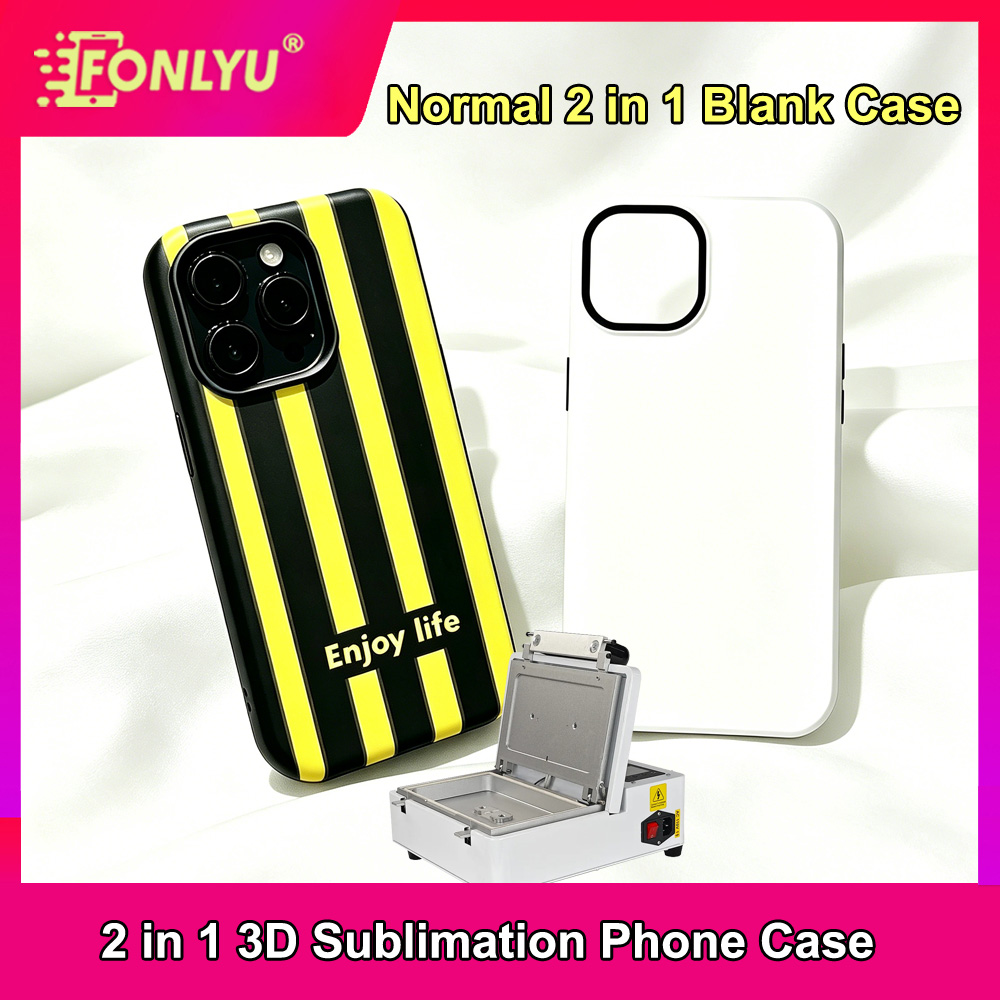 FONLYU 10pc 2 in 1 Blank Phone - Phone Case Blank Print 리뷰 및 가격