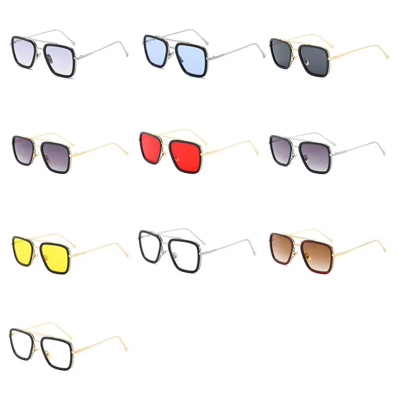 Steam Punk Tony Stark Sunglass - Metal Photo Panel 리뷰 및 가격